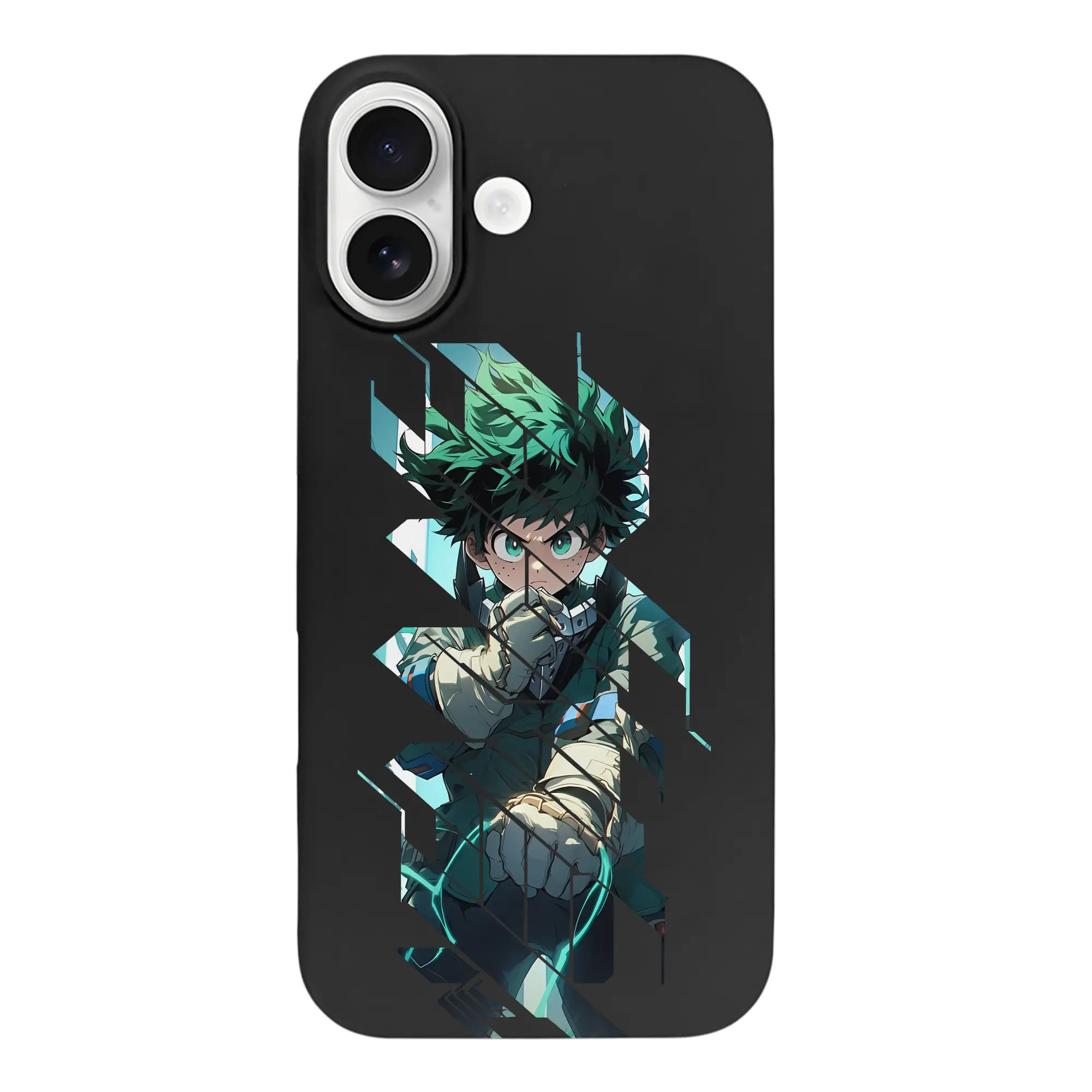 僕のヒーローアカデミア グッズ,緑谷出久 - iPhone 17 シリーズ シリコンケース 薄型 耐衝撃 指紋防止 ソフトタッチカバー 精密フィット 傷防止 保護ケース iPhone 17/17 Air/17 Pro/17 Pro Max 対応